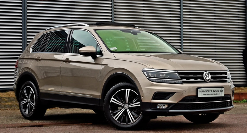 Volkswagen Tiguan cena 129900 przebieg: 54000, rok produkcji 2019 z Czarne małe 781